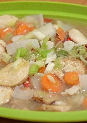 Foto resep Sapo Tahu Udang Ayam