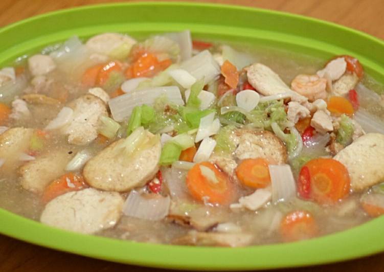 Sapo Tahu Udang Ayam