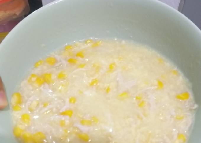 Resep: Sup Jagung Ayam Telur