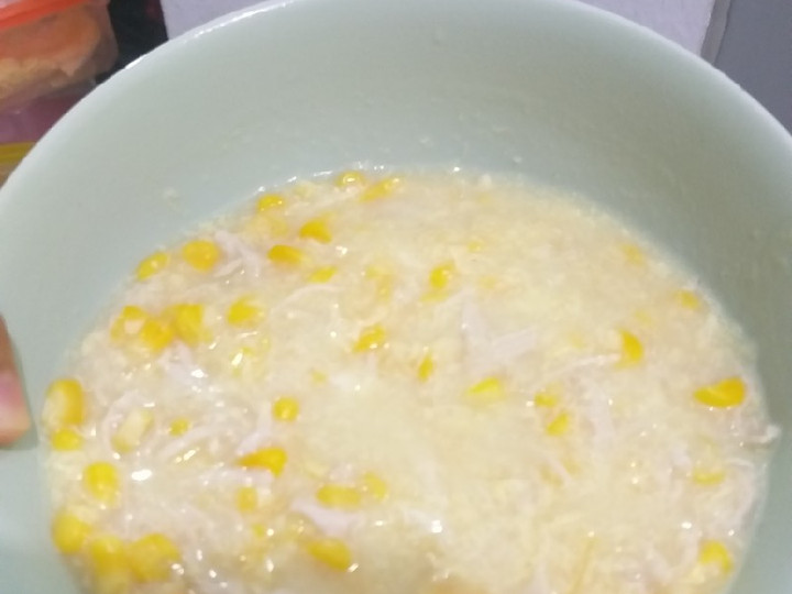 Resep: Sup Jagung Ayam Telur 