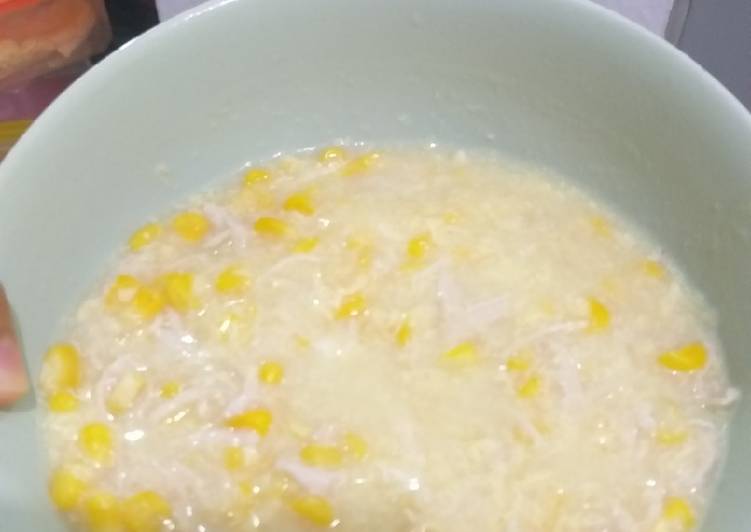 Resep Sup Jagung Ayam Telur | Masakan Keluarga yang Bikin Ngiler
