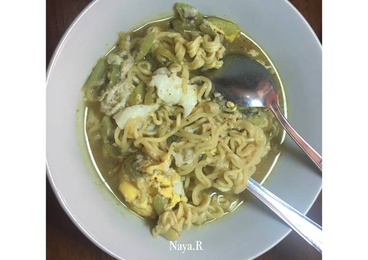 Resep 1.Mie soto pedas yang Menggugah Selera