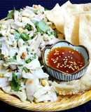 Gỏi mít non tai heo