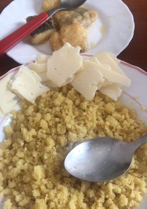 Una foto de Migas de harina