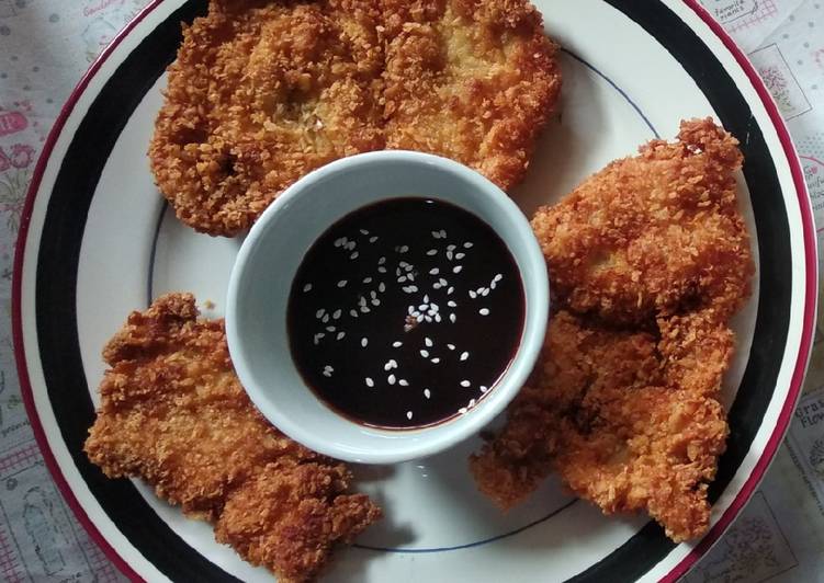 Bagaimana Menyiapkan 22. ? Chicken Katsu ? yang Enak