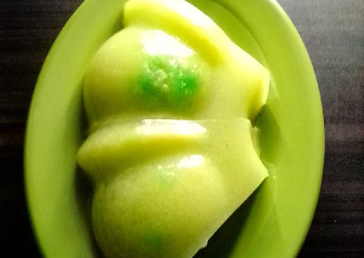 Puding jagung melon