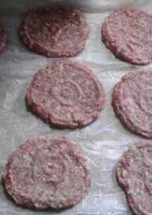 Una foto de Hamburguesas de carne picada