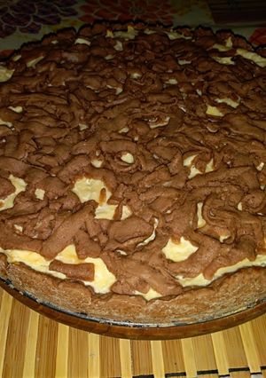 Almás- túrós reszelt sütemény recept fotója