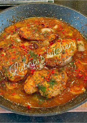 A picture of Honey Garlic Butter Chicken Breast:.