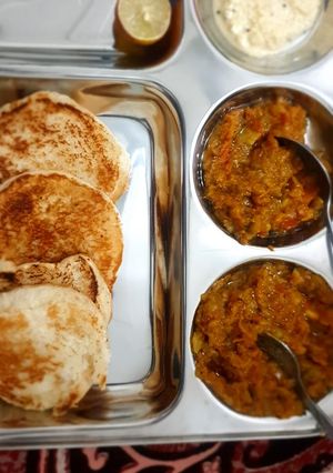 A picture of Pav bhaji.