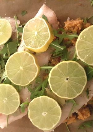 Foto resep Salmon Bulgur Panggang