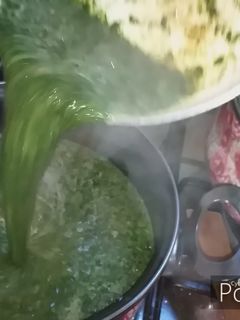 صورة لوصفة الملوخية باللحمه