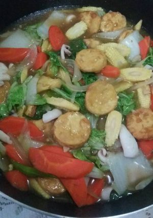 Foto resep Sapo tahu seafood