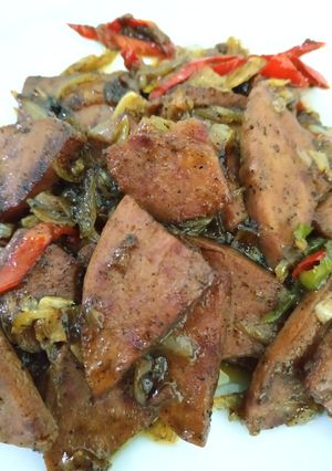 Foto resep Smoked beef lada hitam