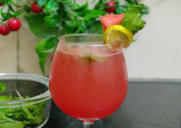 Recipe of Homemade Watermelon cooler