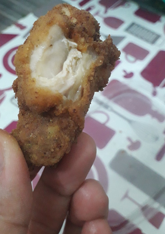 Foto de Coxinha da asa empanada