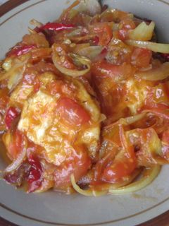 Foto resep Telur ceplok sambal balado