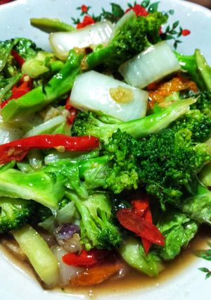 Foto resep Cah brokoli sawi