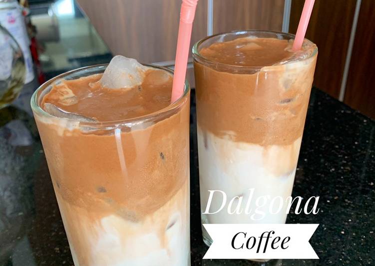 Resep Dalgona Coffee Anti Gagal