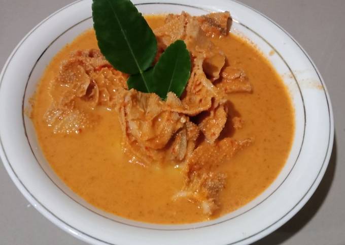 Cara Gampang Menyiapkan Kalio babat, Bisa Manjain Lidah