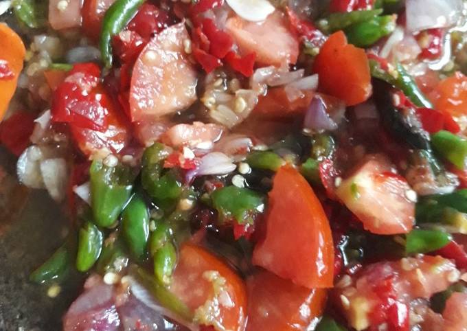 Resep Sambal Pecak Oleh Dapoer Ita Ummi Dhifa Cookpad