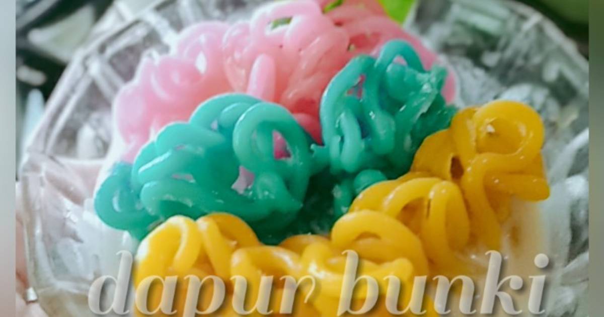 Resep Putu Mayang Kuah Kinca Oleh Dapur Bunki Cookpad