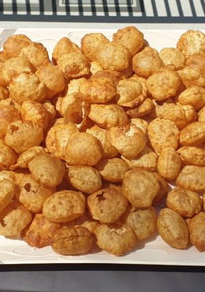 A picture of Gol Gappa papri.
