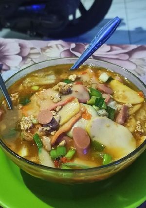 Foto resep Seblak Sosis