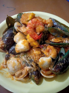 Foto resep Seafood ala inyong dengan bumbu saos padang