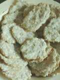 Galletitas integrales con coco y avena