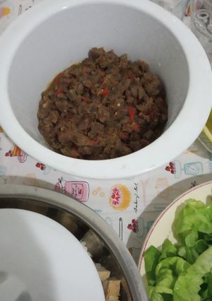 Una foto de Riñones Salteados Sin Usar Aceite. Diana