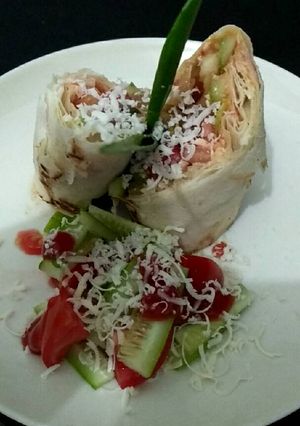 Foto resep HOMEMADE LUMPIA BASAH isi Sayur kornet