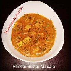 A picture of Paneer butter masala.