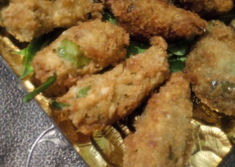 Recipe of Award-winning Chicken cheese chillies
