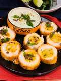 Stuffed idli discs