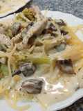 Spaghetti con Brócoli y Pollo