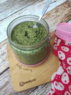 Foto resep 392. Basil Pesto Pasta (dengan Edamame)