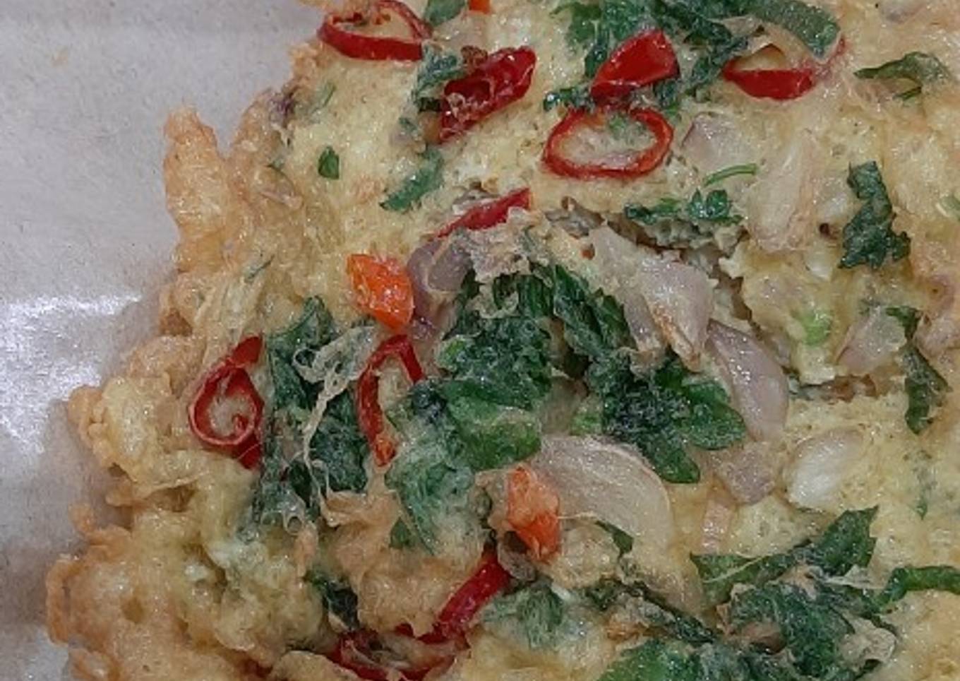 Talua Barendo/ Telur Dadar Minang