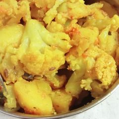 Aloo gobhi A picture of Aloo gobhi.