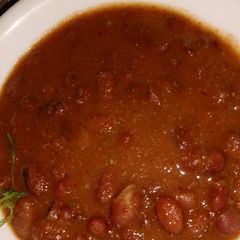 A picture of Rajma masala.