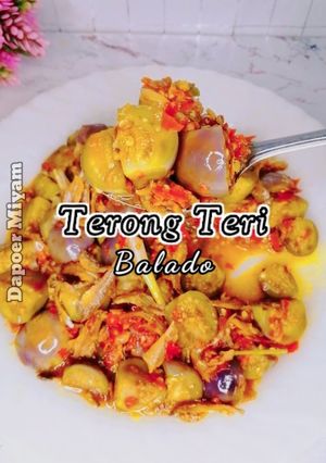 Foto resep MASAKAN SEDERHANA NIKMAT | TERONG TERI BALADO