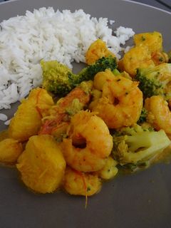 Foto de 😊Caril de camarão e legumes