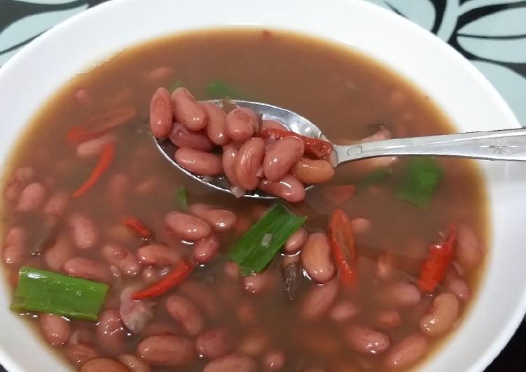 Sayur asem kacang merah