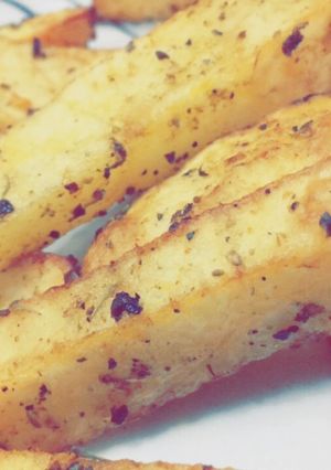 صورة لوصفة بطاطس مشوي 😋🍟 :