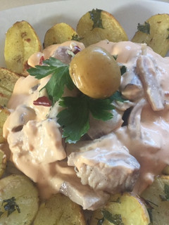 Una foto de Ceviche de bonito