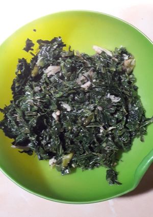 Foto resep Tumis daun singkong