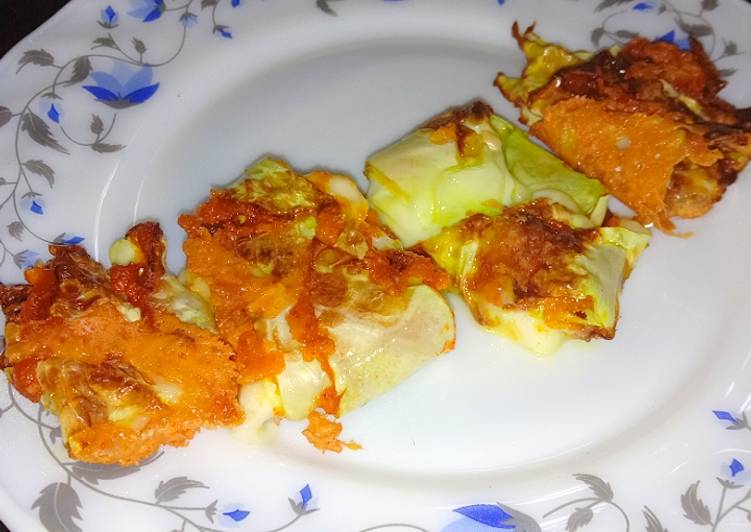 How to Prepare Ultimate Cabbage masala roll