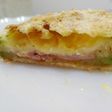 Bocaditos rebozados de zucchini, jamón y queso