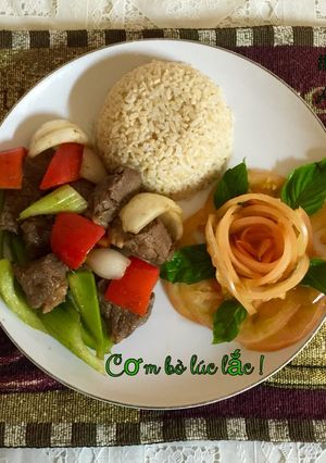 Hình của món Bò lúc lắc !.