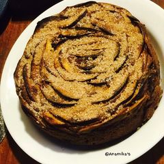 A picture of EGGLESS: Apple Cinnamon Whole Wheat Cake 🍰.